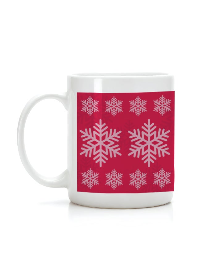 Share the Love Snowflakes Christmas Mug - Image 1