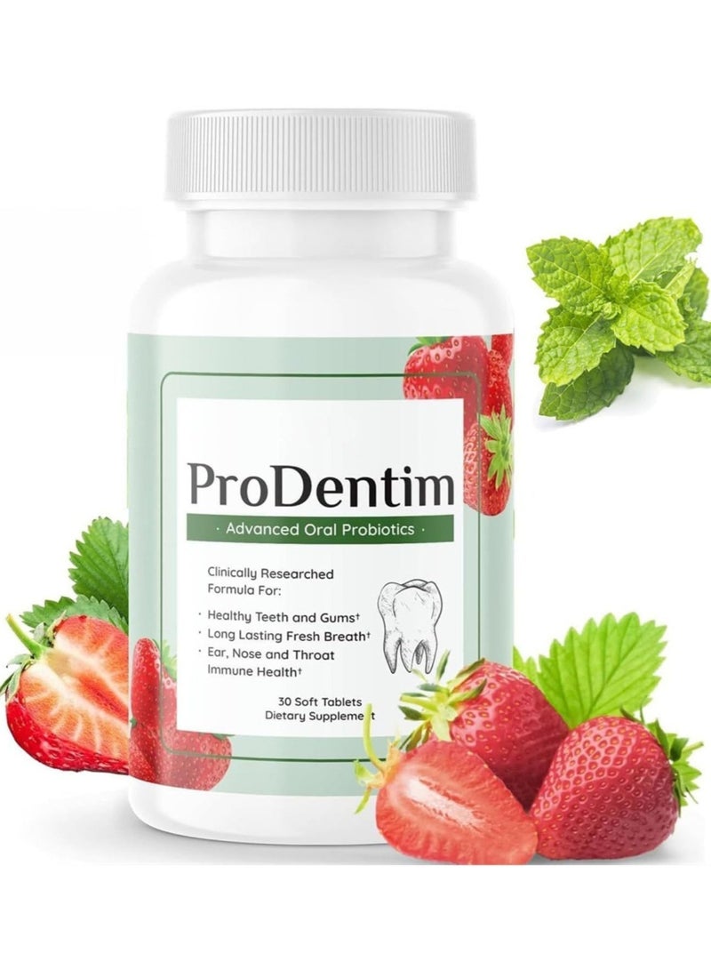 BIYODE Prodentim Advanced Probiotics Oral 30 Soft Tablets, Formula for Healthy Teeth and Gums, Long Lasting Fresh Breath, Ear, Nose and Throat, Immune Health, Dietary Supplement - Image 3