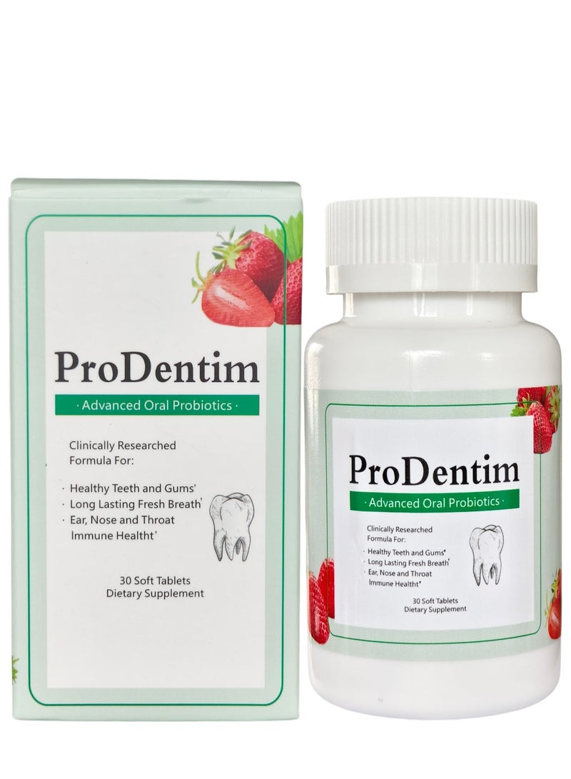 BIYODE Prodentim Advanced Probiotics Oral 30 Soft Tablets, Formula for Healthy Teeth and Gums, Long Lasting Fresh Breath, Ear, Nose and Throat, Immune Health, Dietary Supplement - Image 3