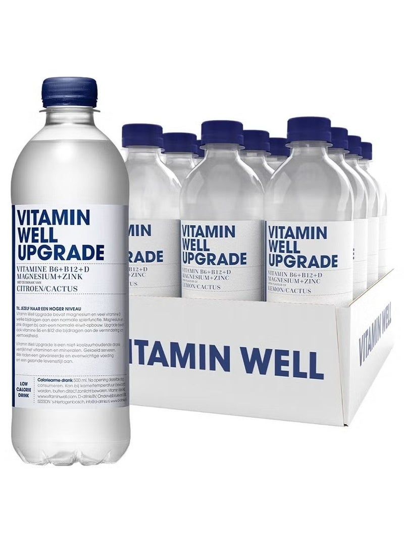 فيتامين ويل أبجريد مشروب فيتامينات بنكهة الليمون 500 مل – عبوة 12 - Image 1