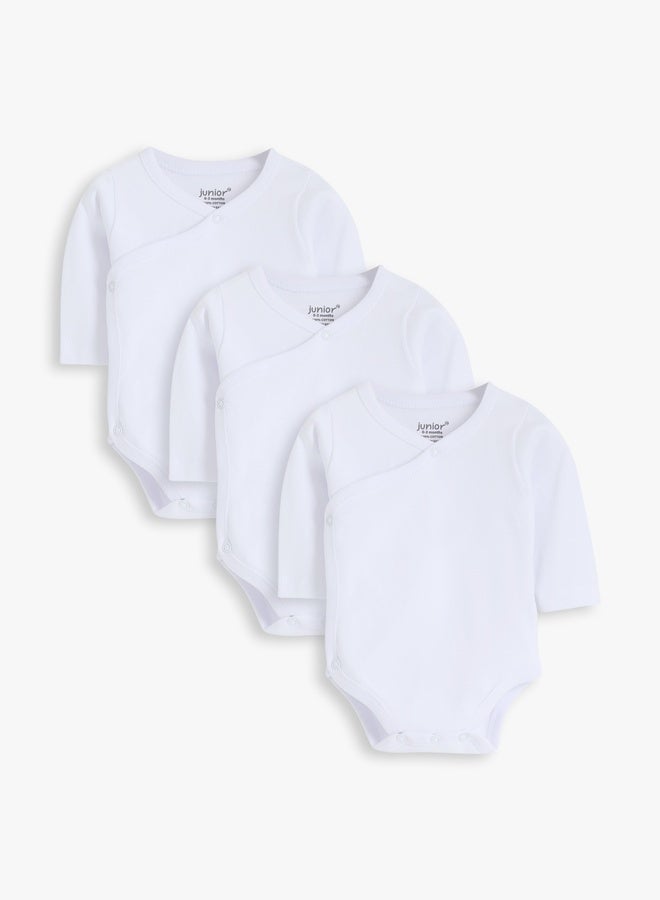 Junior Baby Boys Cotton Kimono Pack of 3 - Image 1