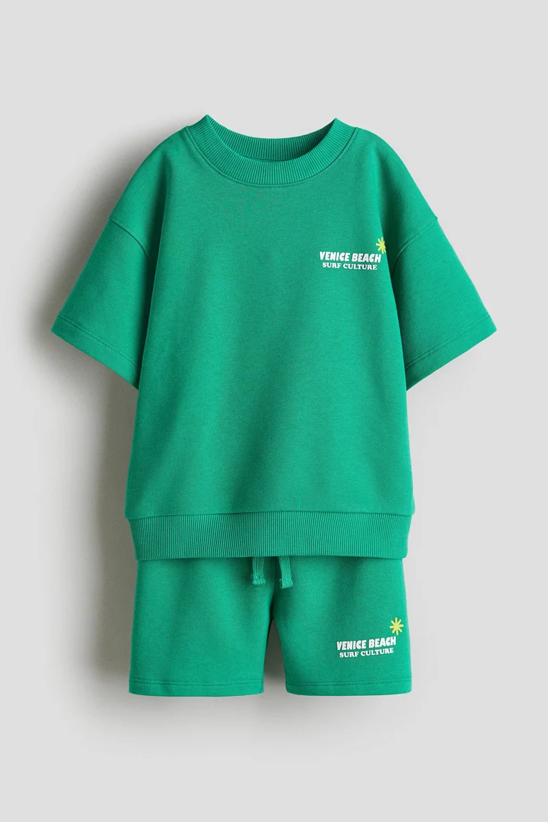 H&M 2-piece T-shirt and shorts set