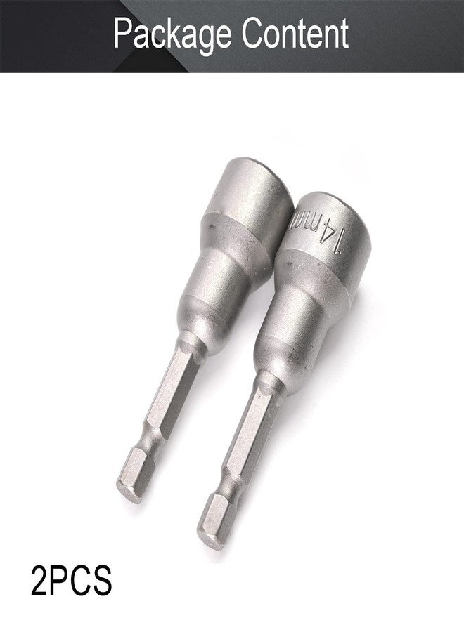 اتول مارت مثقاب تثبيت صواميل مغناطيسي سريع التغيير من يو تول مارت، مقاس 1/4 بوصة، ساق سداسية، 14 مم، طول 65 مم، متري، قطعتان - Image 4