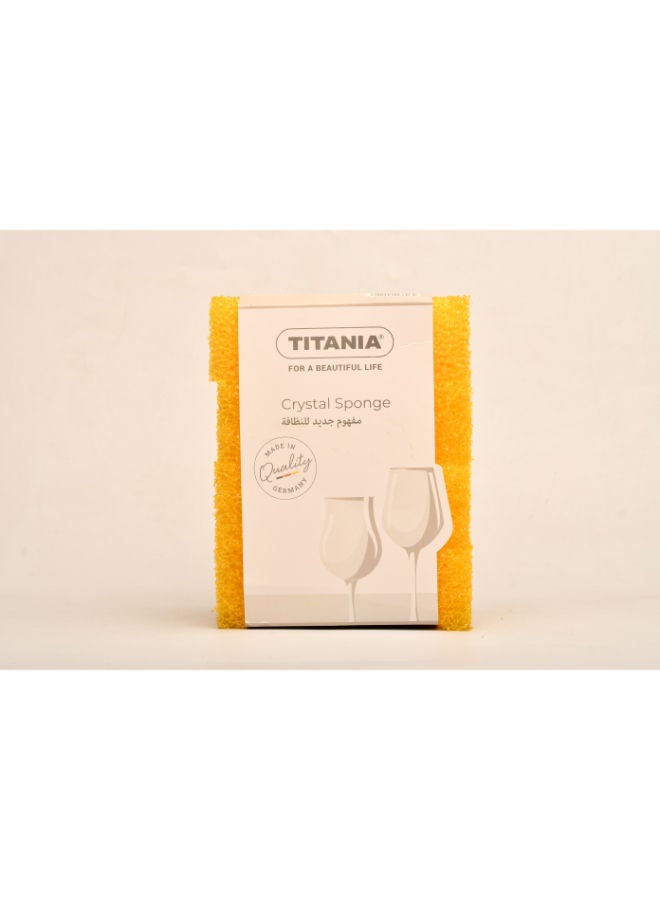 تيتانيا اسفنجات كريستالية - 4 قطع