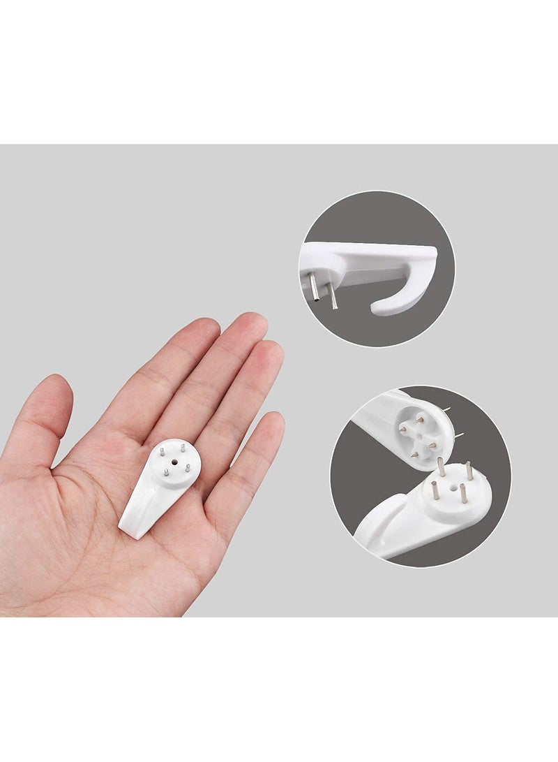 Wall hooks, 30 pack, no trace nails, no trace wall hooks for photo frames with box  - Image 2