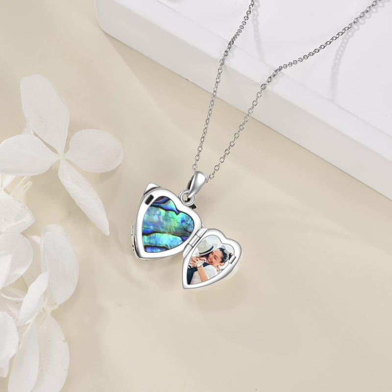 ONEFINITY Store Tree of Life Locket Necklace Sterling Silver Locket Necklace That Holds Pictures Tree of Life Locket Pendant for Women Wife Girlfriend - Image 4