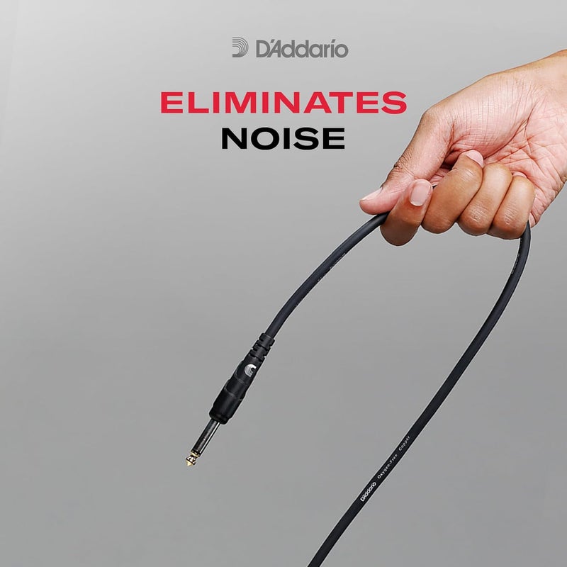 Planet Waves D'Addario Accessories Speaker Cable - Shielded for Noise Reduction - 1/4 Inch Male to 1/4 Inch Male - Classic Series - 25 Feet/7.62 Meters - Straight Ends - 1 Pack - Image 4