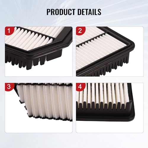 Bapmic 28113-3X000 Engine Air Filter Replacement for Hyundai Elantra 2011-2017, for Kia Forte Forte 2015 2016 2017 2018 Replace# 281133X000 - Image 2