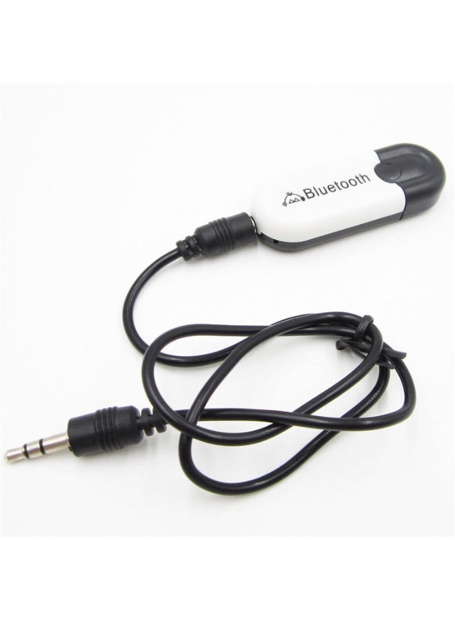 2 في 1 البث العالمي اللاسلكي بلوتوث كيت السيارة Aux استقبال الموسيقى الصوتية A2DP محول اليدين الحرة (HJX-001 V4.0) - Image 5