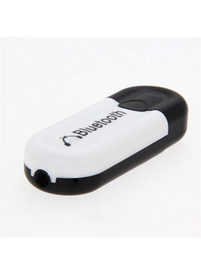 2 في 1 البث العالمي اللاسلكي بلوتوث كيت السيارة Aux استقبال الموسيقى الصوتية A2DP محول اليدين الحرة (HJX-001 V4.0) - Image 4