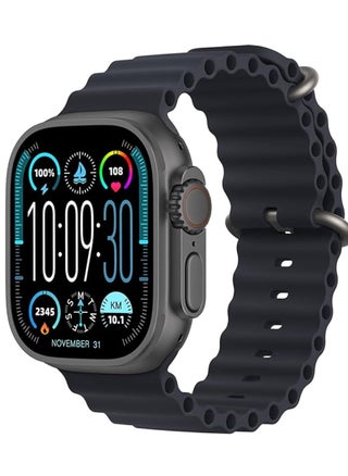 HK9 Ultra 2 AMOLED Smartwatch with ChatGPT- Black - pzsku/Z96AE75724081565C3C5EZ/45/_/1725579062/bae44bca-fea3-46b5-b67b-d7ca9c6b8c42