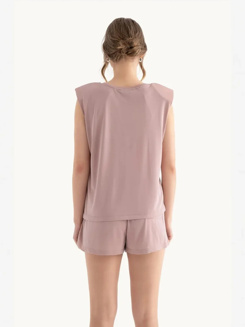 Hiccup Pink Mid Rise Drawstring Basic Shorts for Women | Best Price UAE