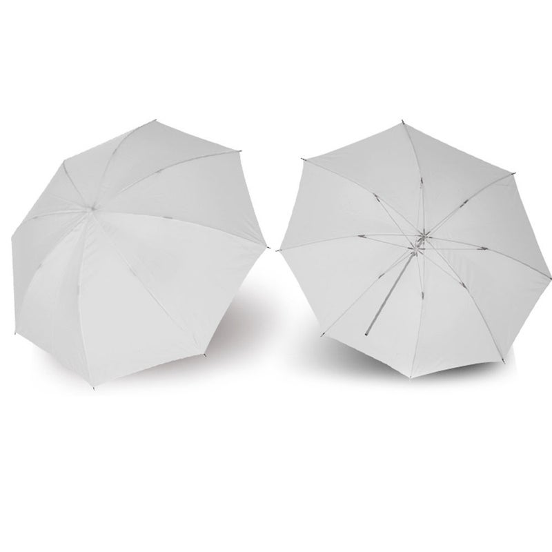 33in / 83cm Studio Flash Translucent White Soft Umbrella - Image 3