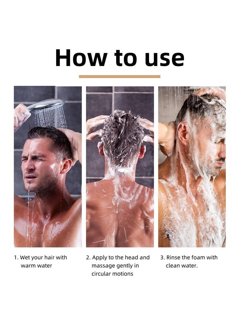 LUNOON Root Activator Hair Loss Thickening Shampoo for Hair Regrowth, Unisex, Natural Formula for Men and Women (2 PCS) - Image 2