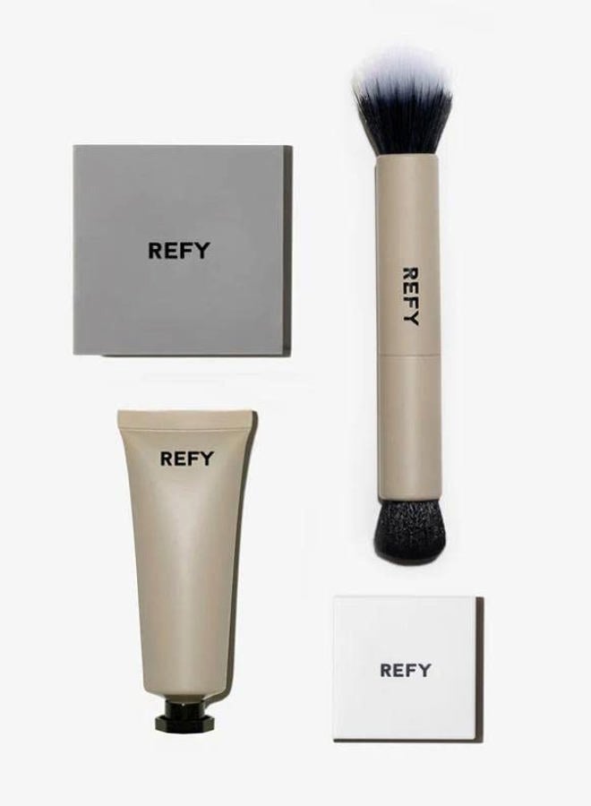 Refy FACE COLLECTION (Tan + Malaya) & DUO BRUSH Multicolor - Image 1