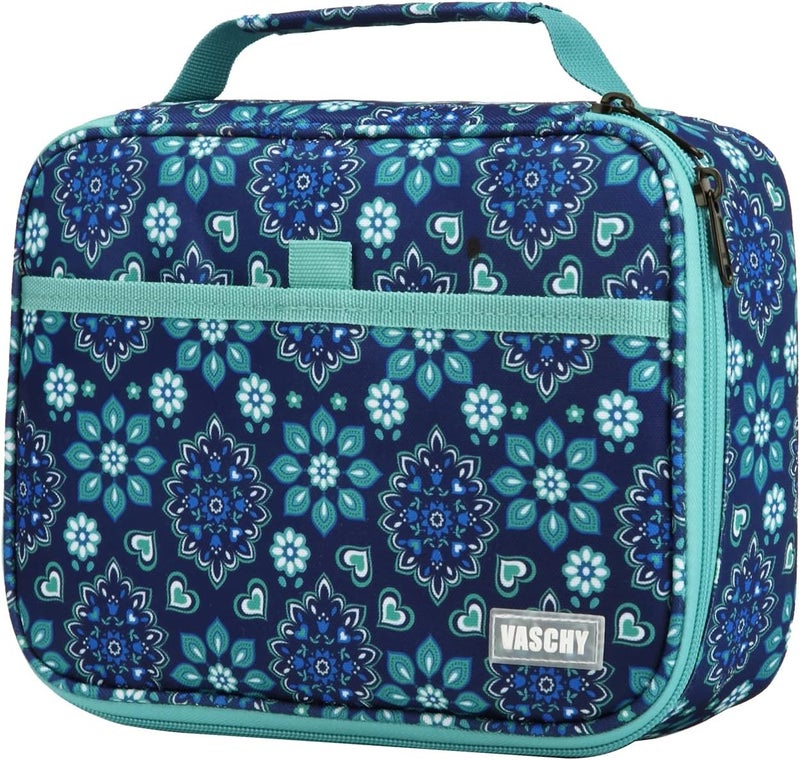 Vaschy Large Pencil Case,VASCHY 72 Slots Marker Organizer Big Pen Pouch Stationery Holder with 3 Layers for Kids Adults Student School Office, Blue Snowflake, One_Size, practical - Image 1