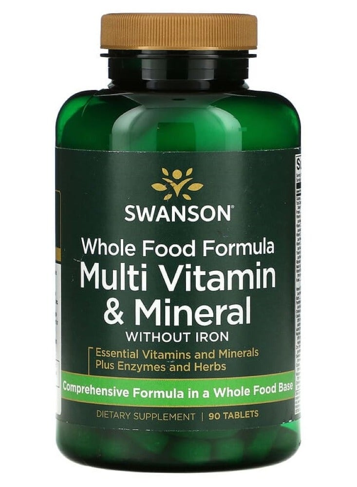 تركيبة غذائية كاملة فيتامينات متعددة ومعادن 90 قرصًا