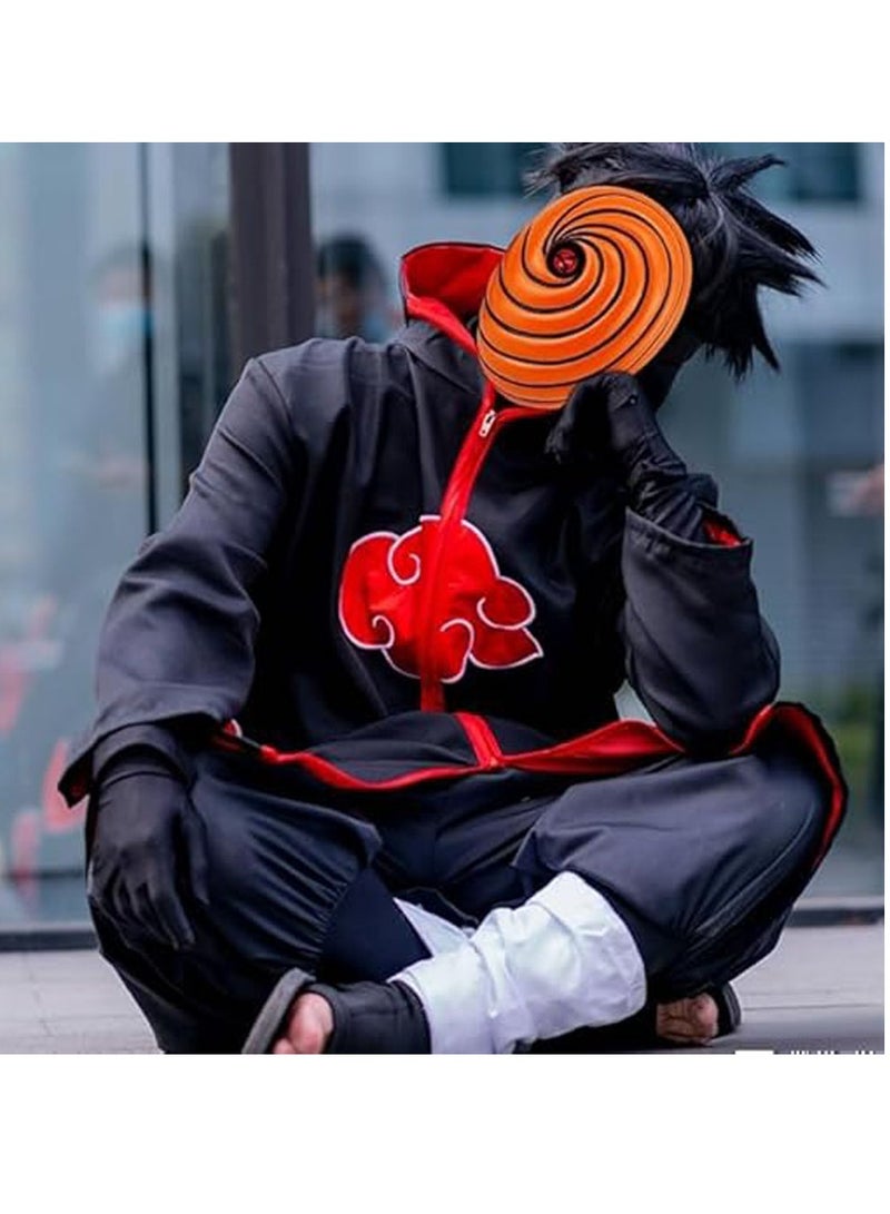 Mask Resin Mask Costume Mask Cosplay Props  Party Gift for Ninja Anime Uchiha Cosplay - Image 1