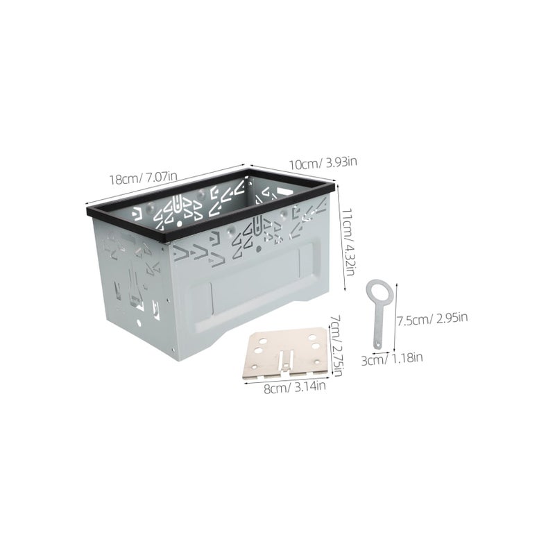 Double Din Car Stereo Installation Frame With Durable Mounting Bracket For DIY Audio Setup - Image 3
