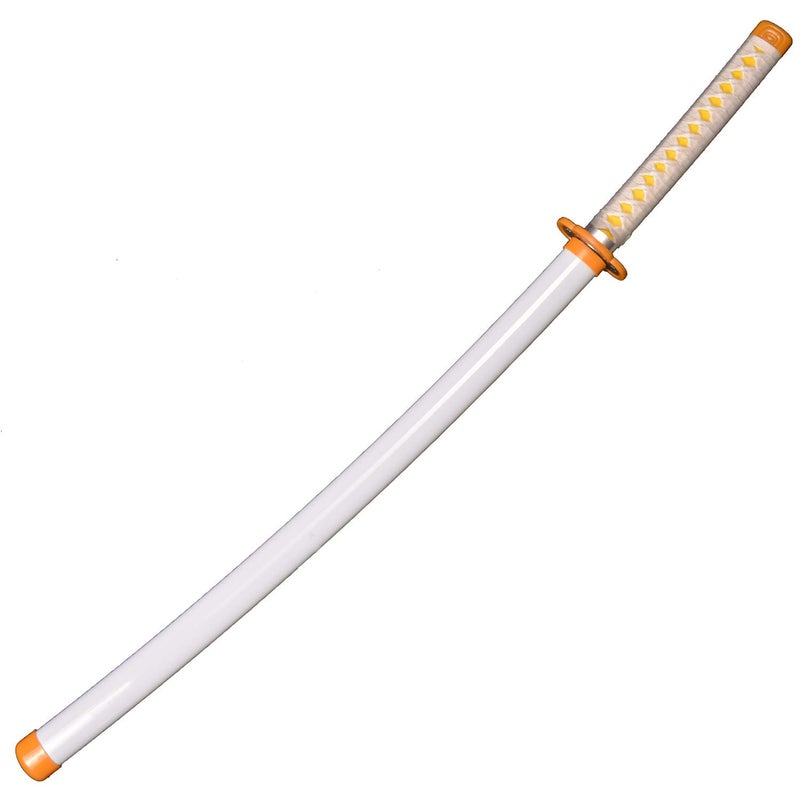 SV Handmade Anime Sword Cosplay Agatsuma Zenitsu Sword Katana 41 inchesï¼ŒCollectible Gifts - Image 3