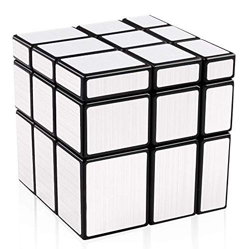 D ETERNAL Adult Stickerless 5X5 and Stickered Silver Mirror Puzzle Cubes Combo Set - Image 5