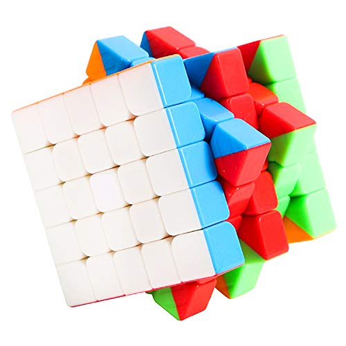 D ETERNAL Adult Stickerless 5X5 and Stickered Silver Mirror Puzzle Cubes Combo Set - Image 4