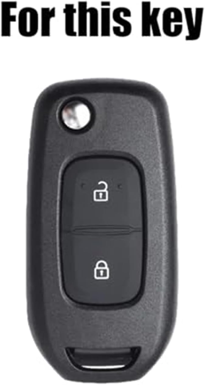 Wivplex Silicone Car Key Fob Cover for Renault - Image 4