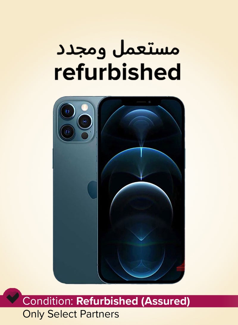 Apple Refurbished - iPhone 12 Pro 512GB Pacific Blue 5G With Facetime - International Version - Image 1