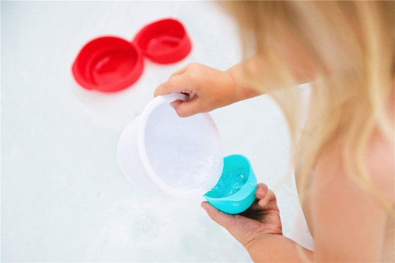 Ubbi Lighthouse Stacking Cups Bath Toys, Includes 6 Cups, Toddler Bathtub Toys, Dishwasher Safe Toddler Toys - Image 4