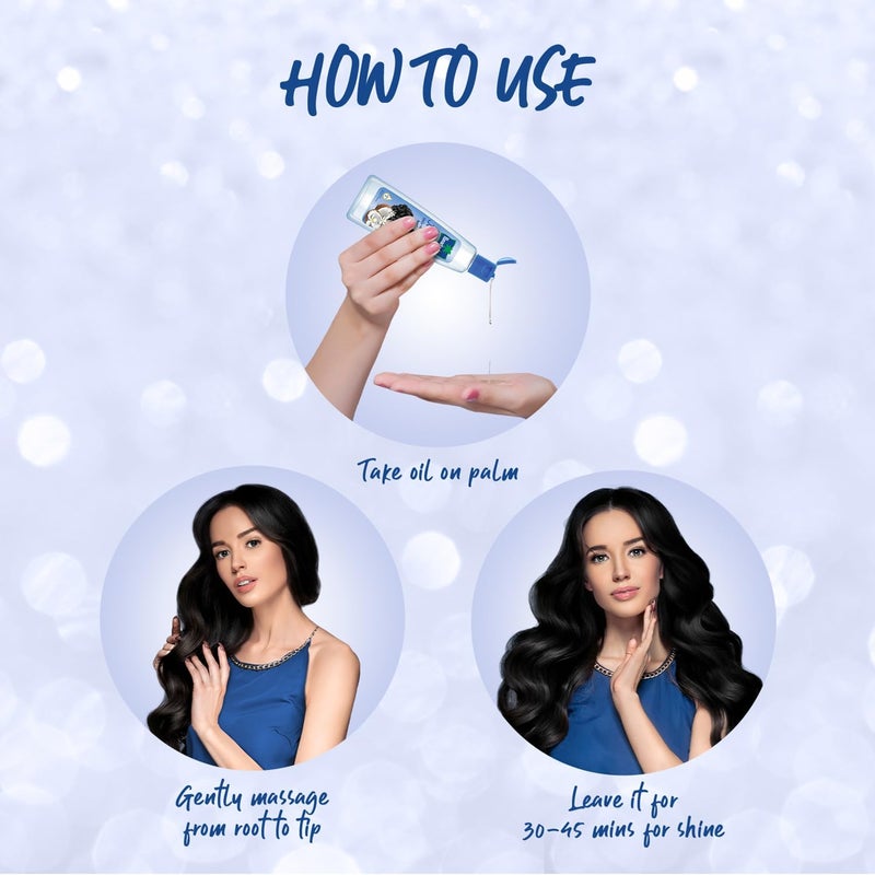 Parachute Jasmine Scented Hair Oil 300 ml - Nourishing Coconut Oil for Shiny Hair - Image 5