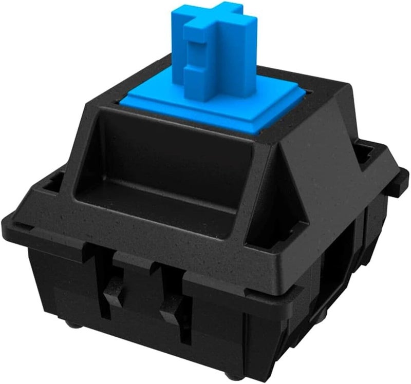 uRage Exodus 860 Mechanical Gaming Keyboard, Blue Switches 104 Keys, RGB LED Backlit 16.8M Colors, Anti-Ghosting N-Key Rollover, USB Wired, Macro Keys Gaming/Office Mode, PC Windows Compatible, Black - Image 3