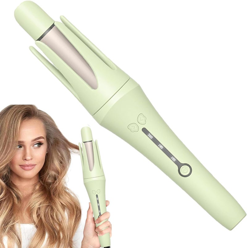 windforgecraft Automatic Curling Iron Rotating - Fast Heating Rotating Curler Detangling Curling Wand, Ions Hair Crimper, Rotating Curling Wand Waver Hair Tool for Women Men - Image 1