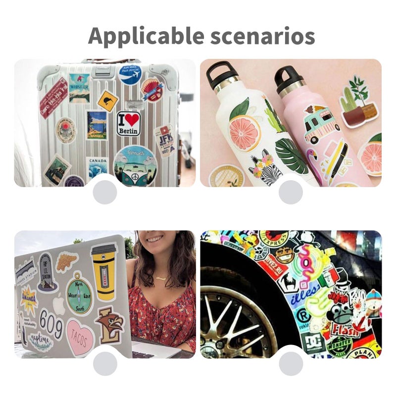 Lyomied 24Pcs Cartoon Stickers, Mixed & Matched with 8 Designed Pixel Sticker (3 of Each) for Party Favors, Reward, Decor, Gift Idea - Image 3