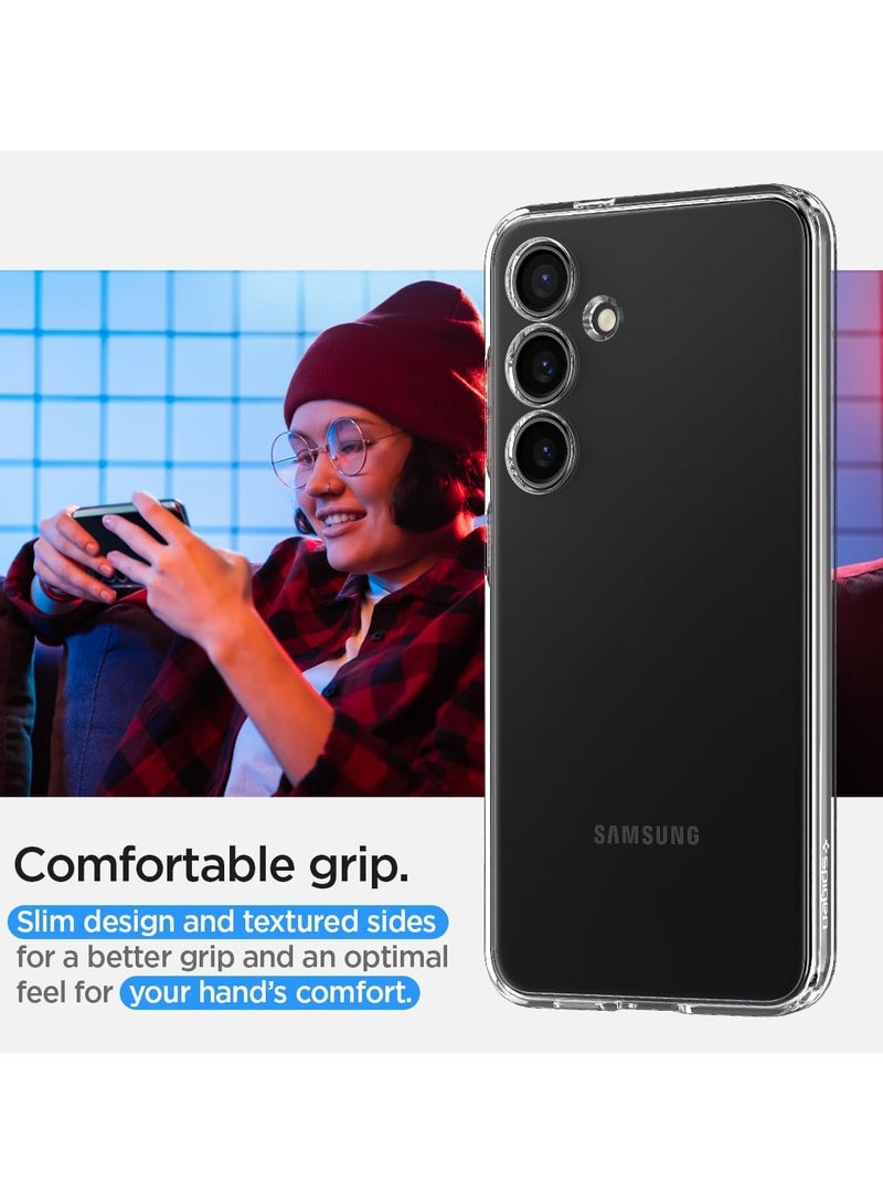 إلترازون Case for Samsung Galaxy S24 Case: Liquid Crystal [Lightweight Slim] for Samsung Galaxy S24 Case - Crystal Clear - Image 5