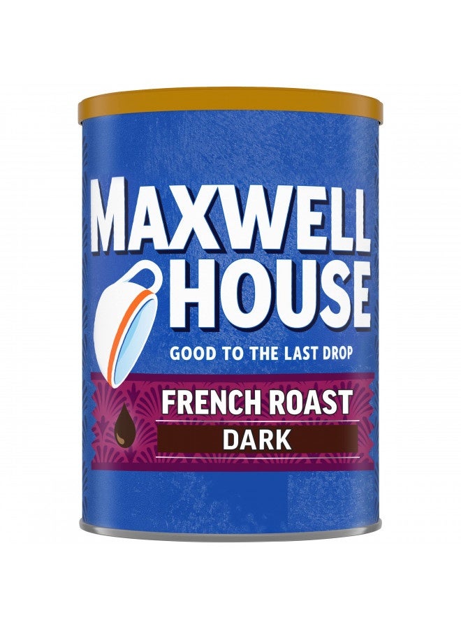 Maxwell House French Blend Ground Coffee, Bold Roast, 11 Ounce Canister - Image 2