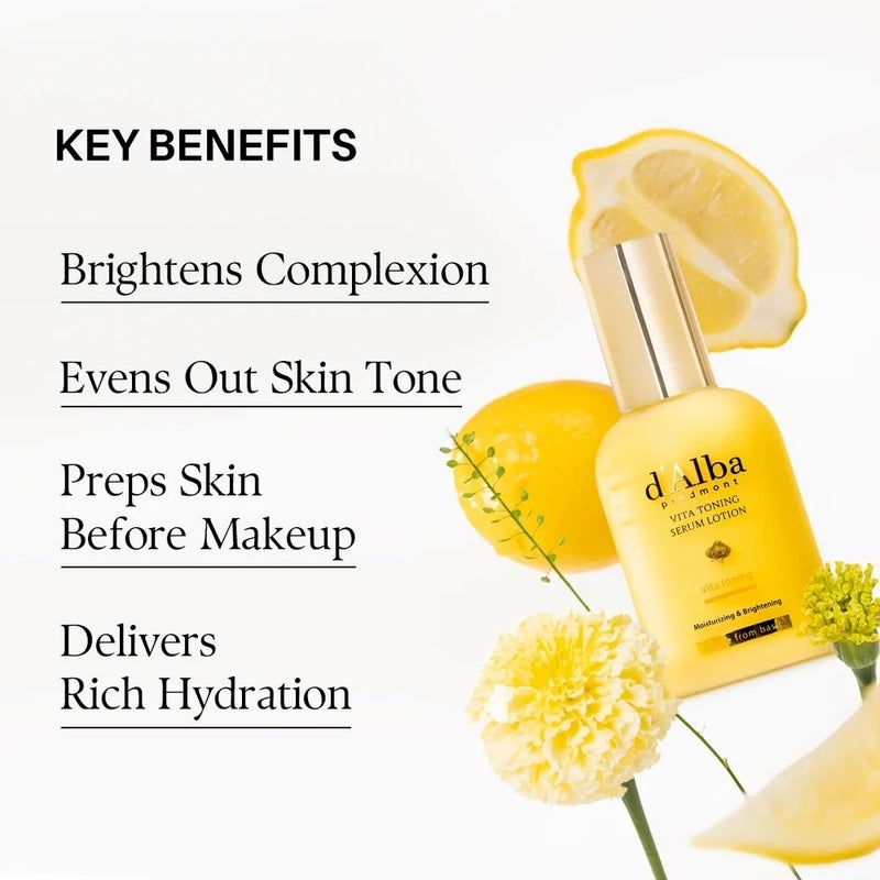 d'Alba Vita Toning Serum Lotion 100ml - Image 2