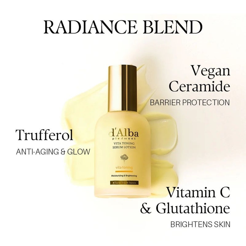 d'Alba Vita Toning Serum Lotion 100ml - Image 3