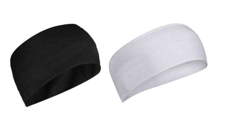 BISMAADH Workout Headband for Men and Women Wide, Moisture Wicking and Non-Slip Exercise - Image 1