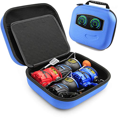 CASEMATIX Robot Case Compatible With 4 Ninja Bots Battle Bots and Ninja Toys Accessories Includes Case Only - Image 1