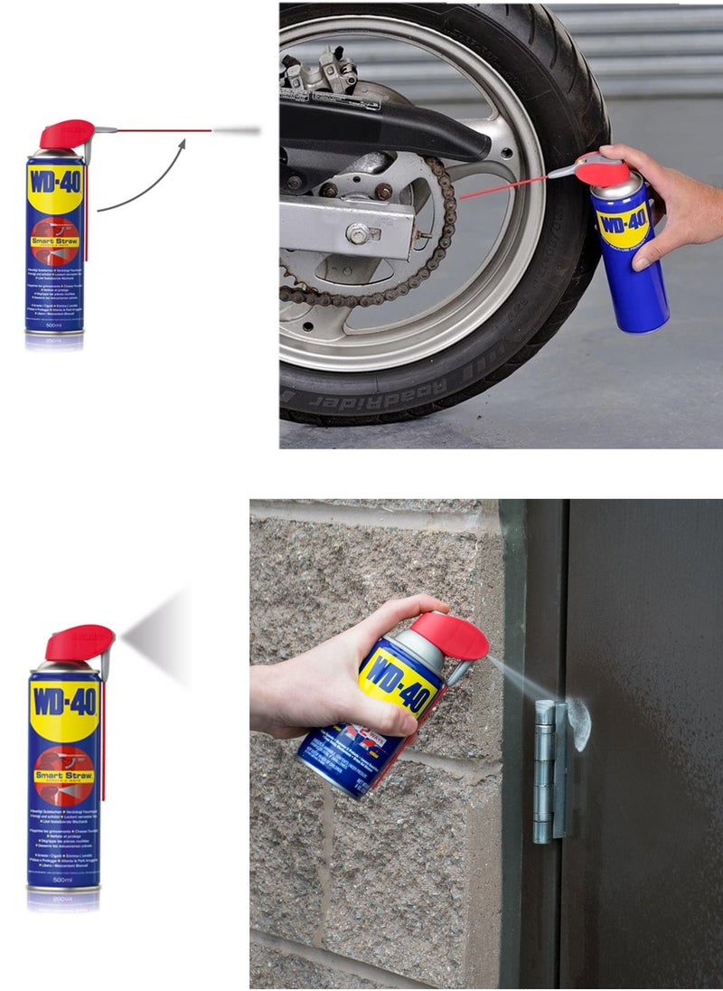 WD-40 - Multi-Use Lubricant Product Spray, Dual-Action Smart Straw, 420ml - Image 1