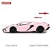 BDTCTK 136 Lamborghini Sin FKP37 Diecast Car Models Zinc Alloy Toy Pull Back Vehicles Toy Cars for Toddlers Kids Boys Girls Gift Pink - Image 4