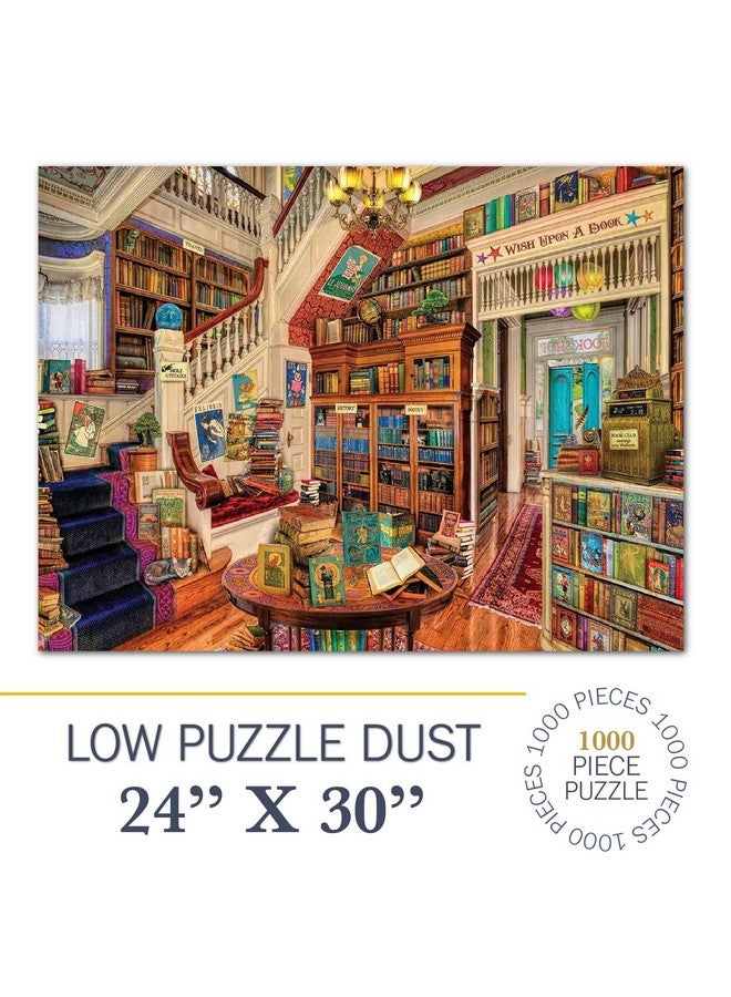 White Mountain Puzzles Readers Paradise - 1000 Piece Jigsaw Puzzle - Image 2
