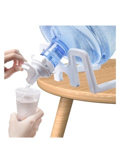 Cool Baby COOLBABY 1 Pack Water Dispenser Valve Reusable Water Bucket Jug Plastic Spigot Faucet Nozzle with Dustproof Cap and Wood Stick for 55 mm Non-Threaded Crown Top Jugs Bottles (Not for Threaded Bucket)  - Image 3
