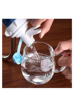Cool Baby COOLBABY 1 Pack Water Dispenser Valve Reusable Water Bucket Jug Plastic Spigot Faucet Nozzle with Dustproof Cap and Wood Stick for 55 mm Non-Threaded Crown Top Jugs Bottles (Not for Threaded Bucket)  - Image 4