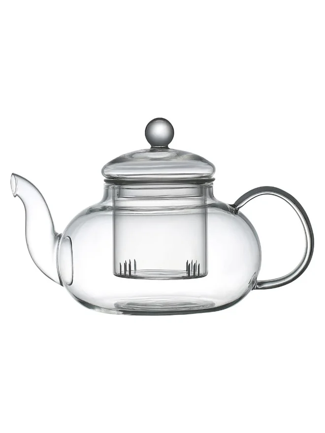 Neoflam Borosilicate Glass Teapot 1200 ml, Clear