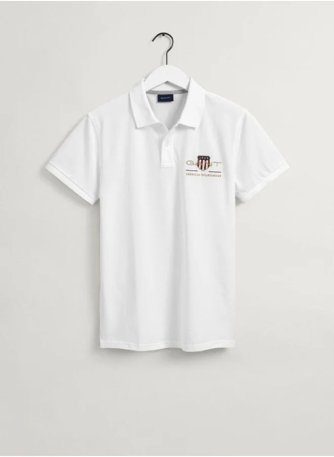 غانت Gant Archive Shield Pique Polo Shirt