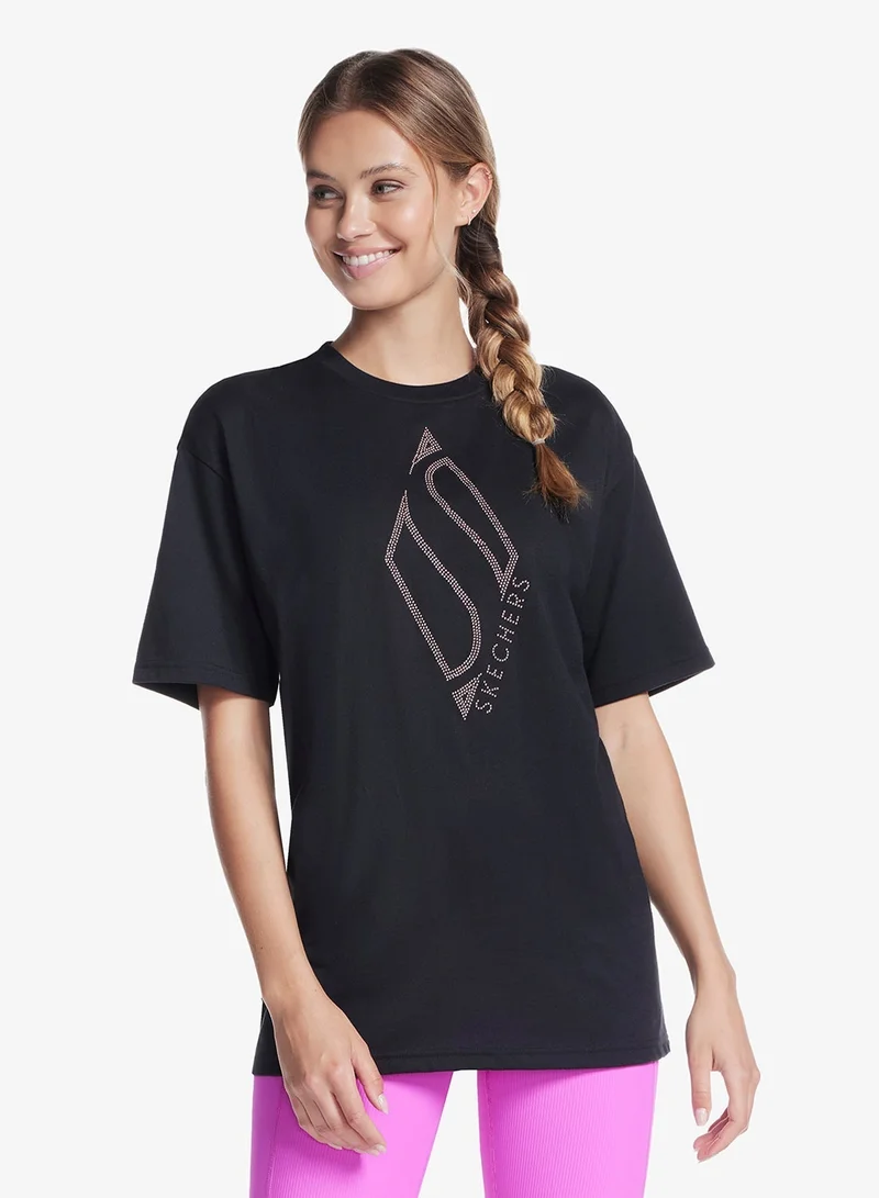 SKECHERS Stud Diamond T-Shirt