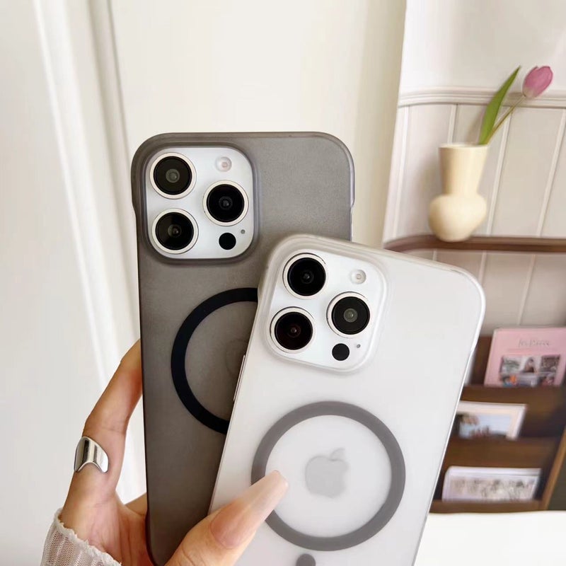 Frosted Matte Magnetic Phone Case Compatible with iPhone 11-17 Series - Image 4