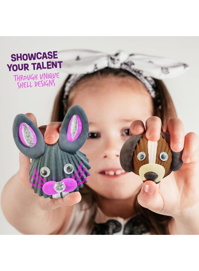 JAYATO طقم رسم قواقع الأطفال - مجموعة هدايا فنية وحرفية للأولاد والبنات من عمر 4-12 - Image 4