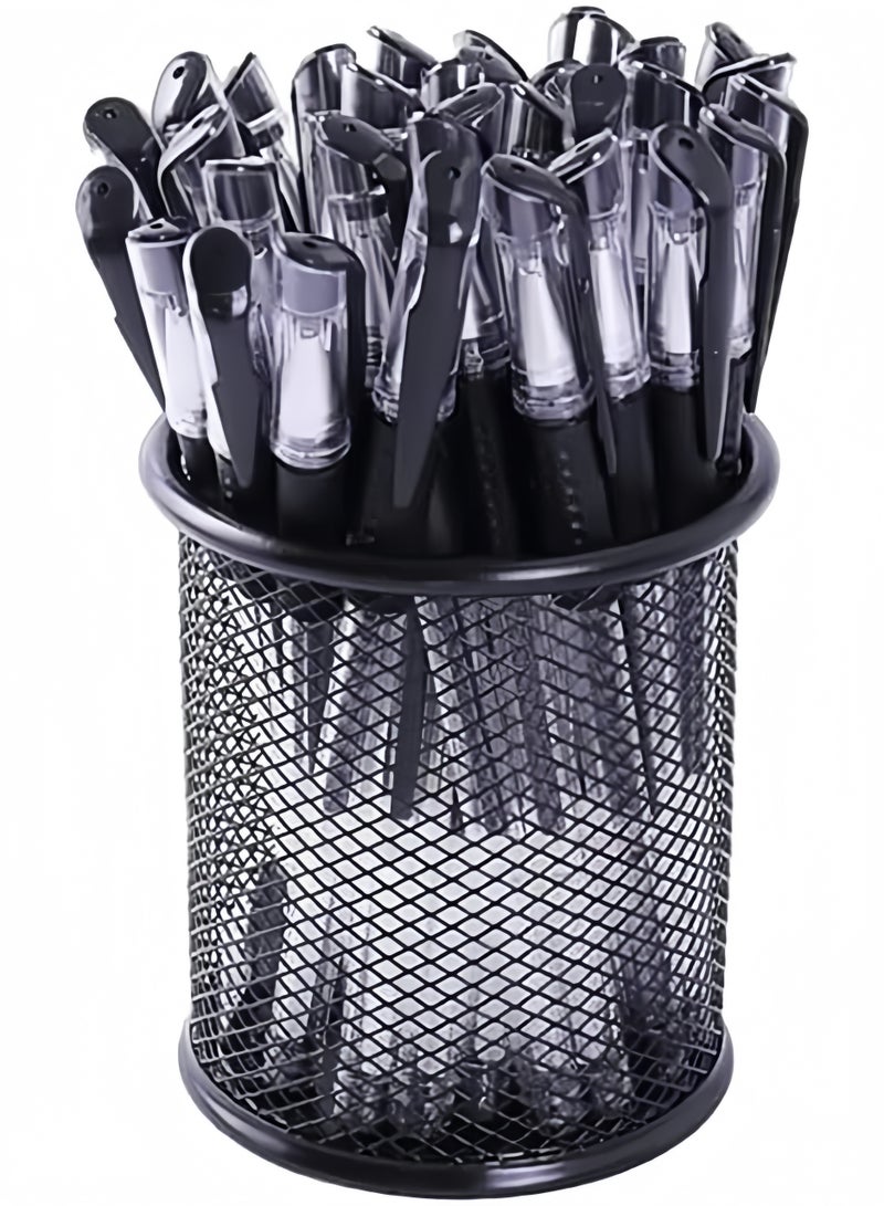 CHU DAI 20pcs Black Gel Pens for Note Taking,  Pastel Gel Pens Ink Quick Dry & No Smear, Pen Fine Point 0.5mm for Journaling, Gel Ink Pen Smooth Writing Stationery - Image 4